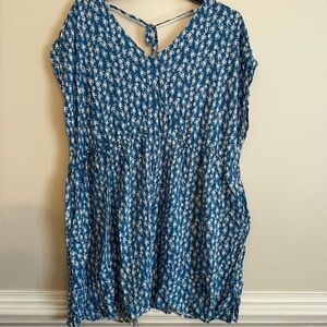 Blue Floral Ava & Viv Dress